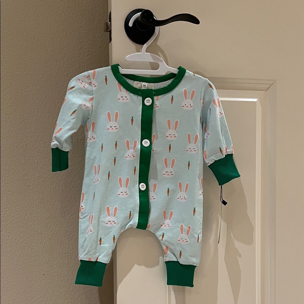 Sugar Bee - Baby Easter Bunny Pajamas